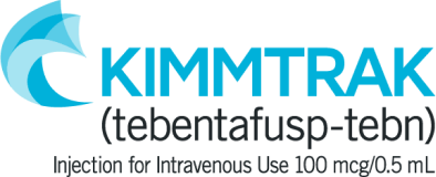KIMMTRAK logo. click here to go to the homepage