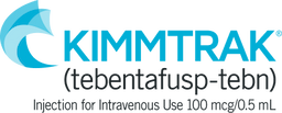 KIMMTRAK logo. click here to go to the homepage